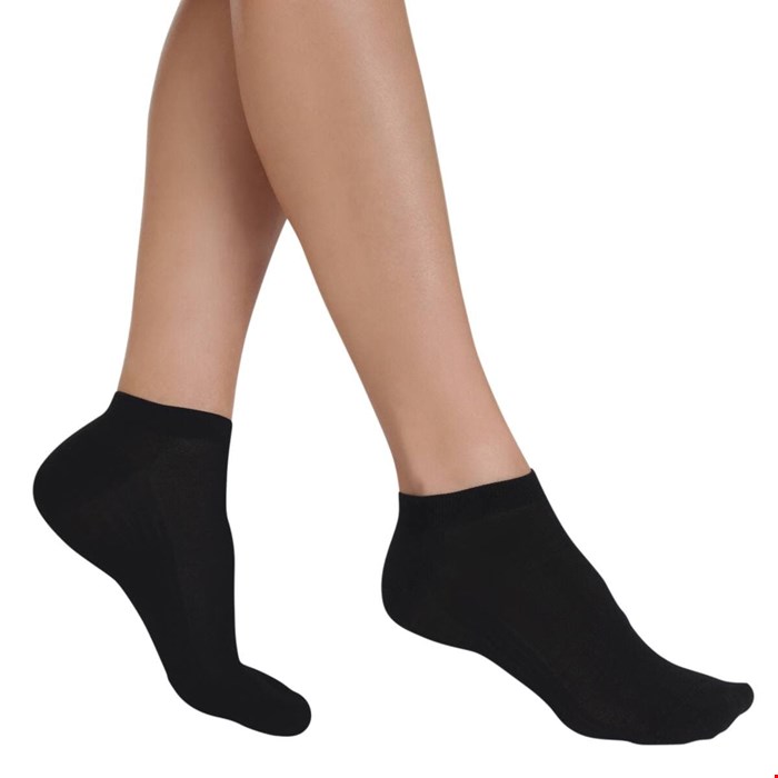 جوراب زنانه مشکی نیم ساق (نیاز به کد عضویت)