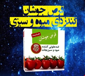 قرص گندزدای میوه و سبزی بسته 20 عددی